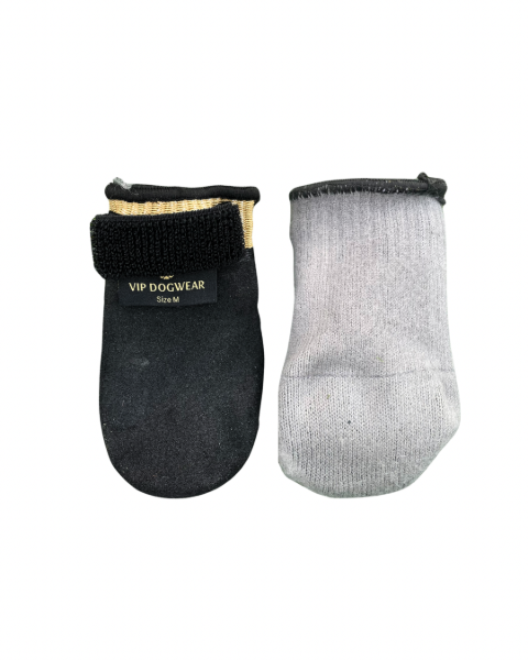 Bilde av VIP Dogwear Artic bootie 4-pk lav BL Black
